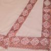 Pashmina Skin Dordar Sozni Embroidered Border Shawl