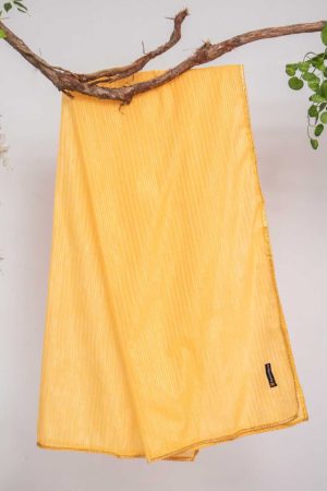 Cotton Amber All Sided Border with Tussle Dupatta